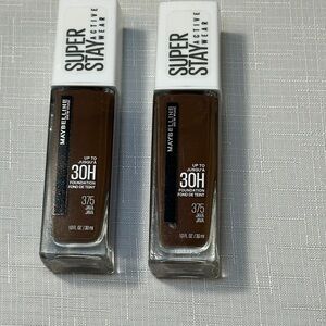 Maybelline Super Stay Foundation in Deep Brown 375 Java